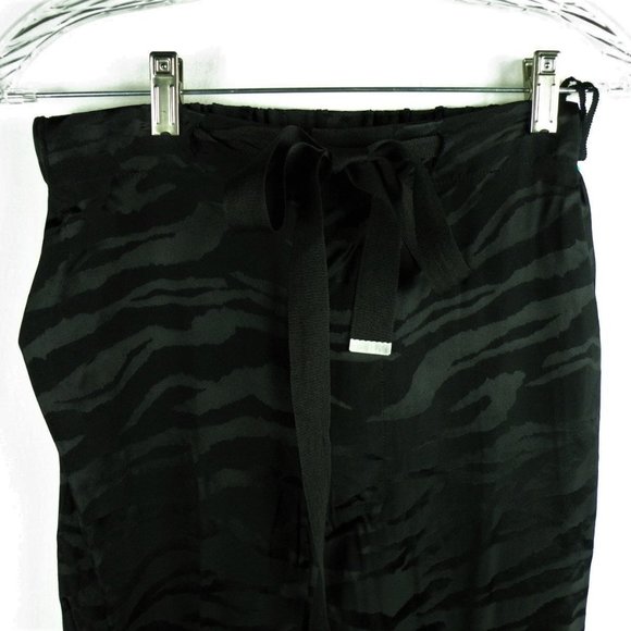 Zadig & Voltaire Black and Red Straight Leg Pants - Picture 5 of 8